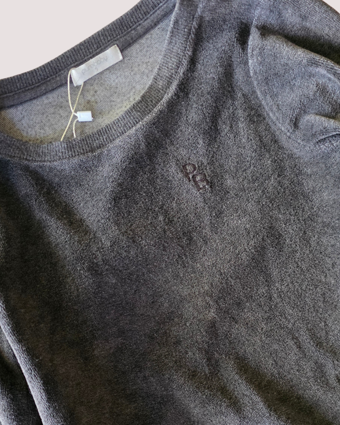 Purebaby Velour Sweatshirt 5Y
