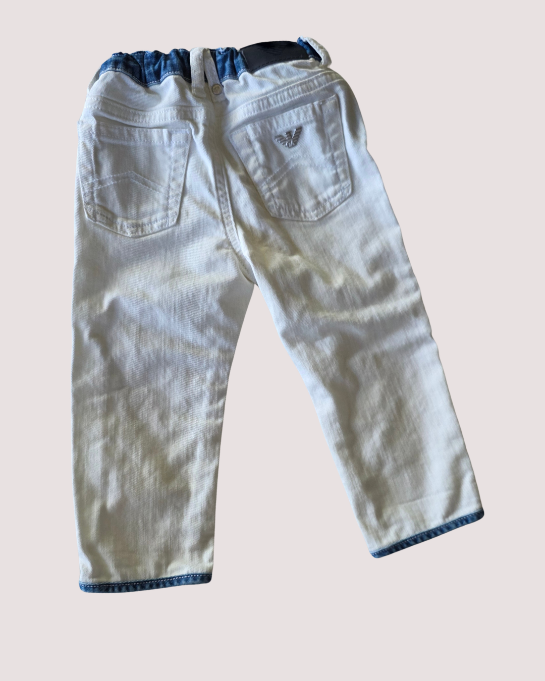 Emporio Armani White Denim Jeans 12m