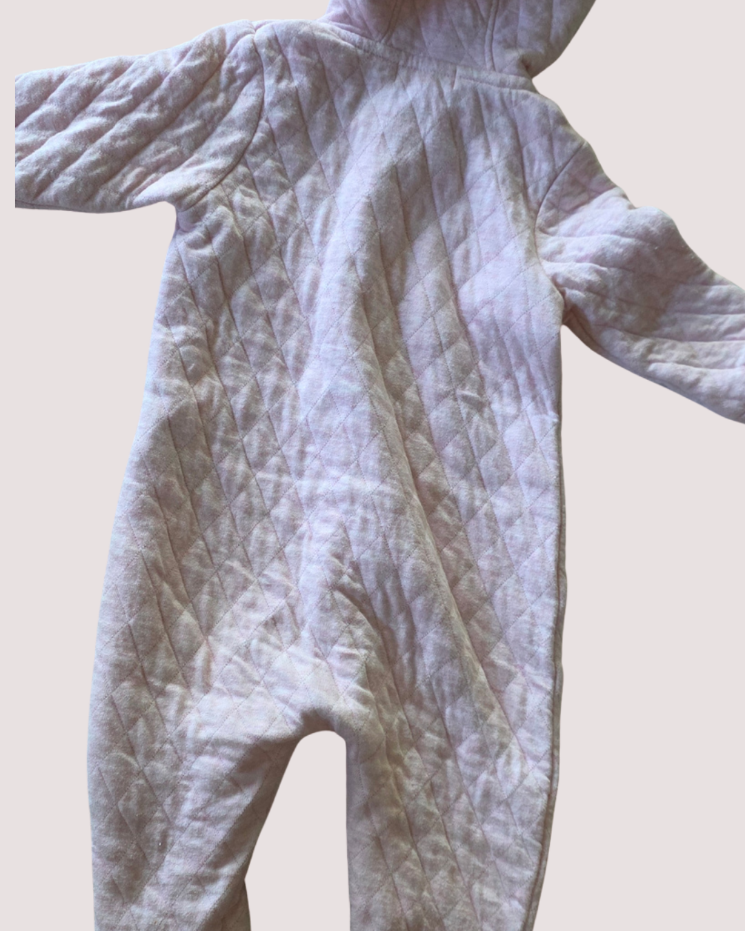 Purebaby Quilted Growsuit 6-12m