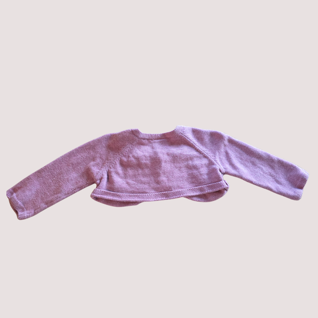 Next Brand Pink baby cardigan 6-9m