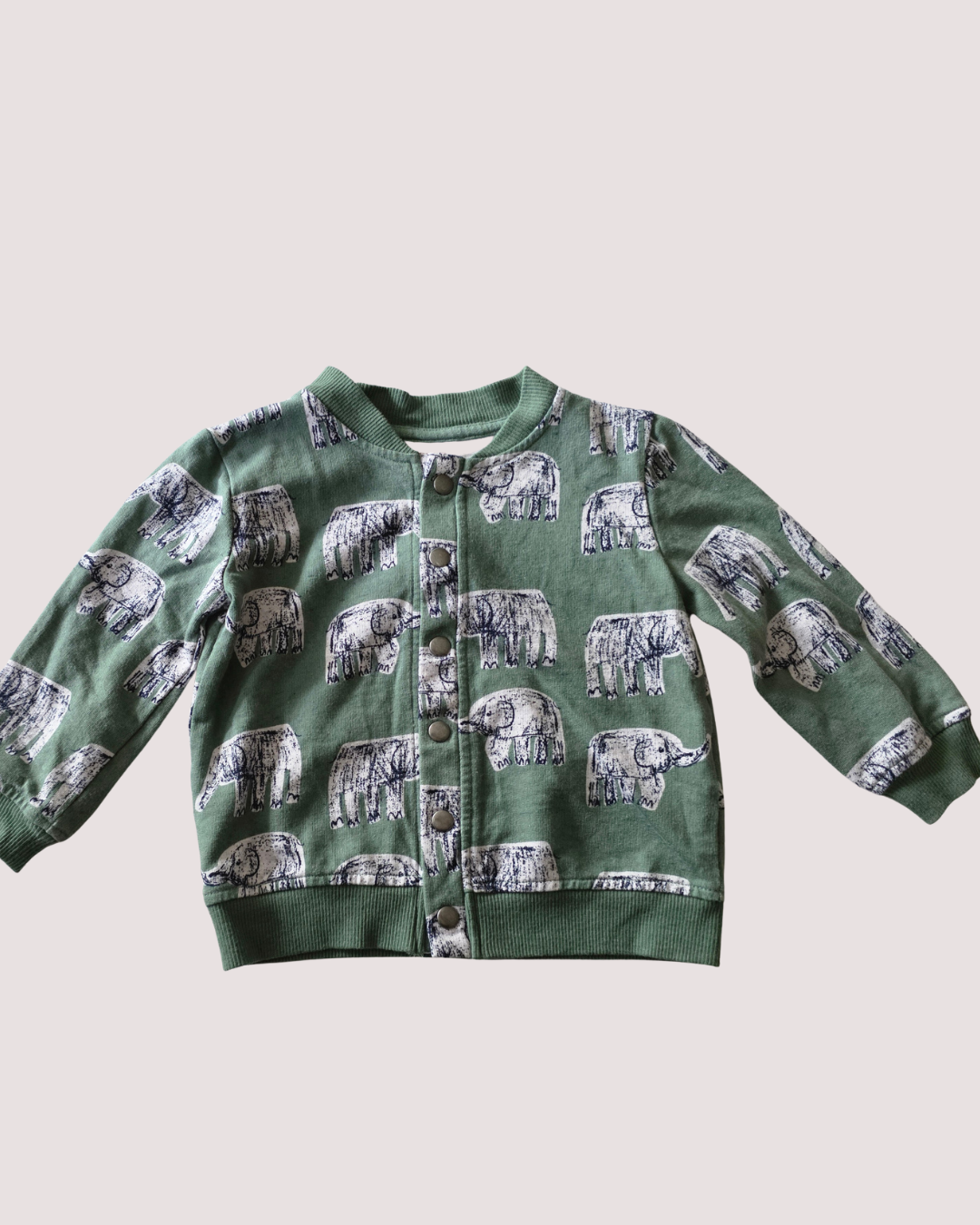 Seed Heritage Elephant Print Jacket 12-18m