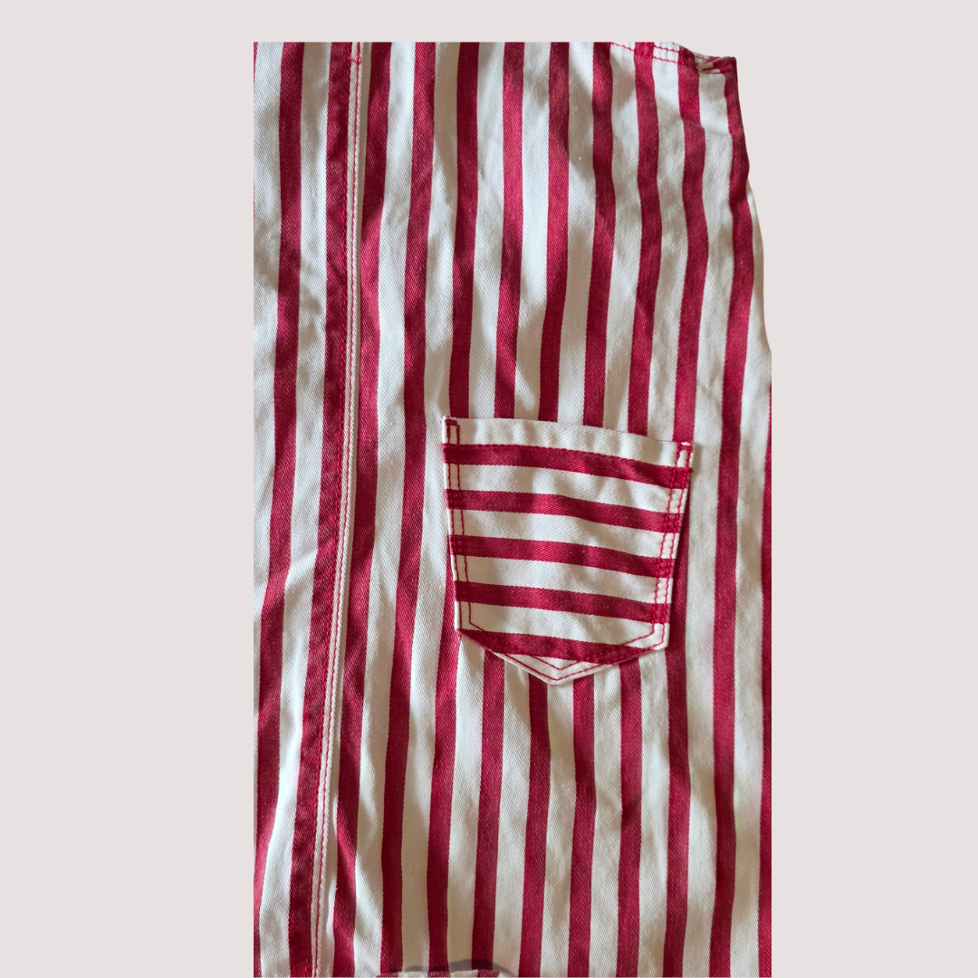 Milky Stripe Dress 3Y