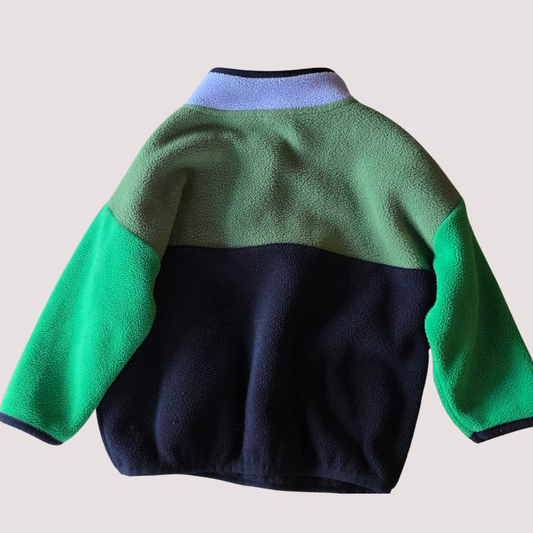 Seed Heritage Fleece Block Jumper 5Y