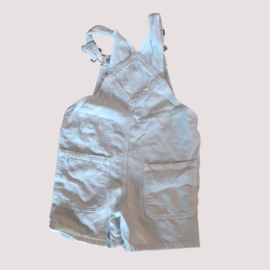 Zara White Overalls 12-18m