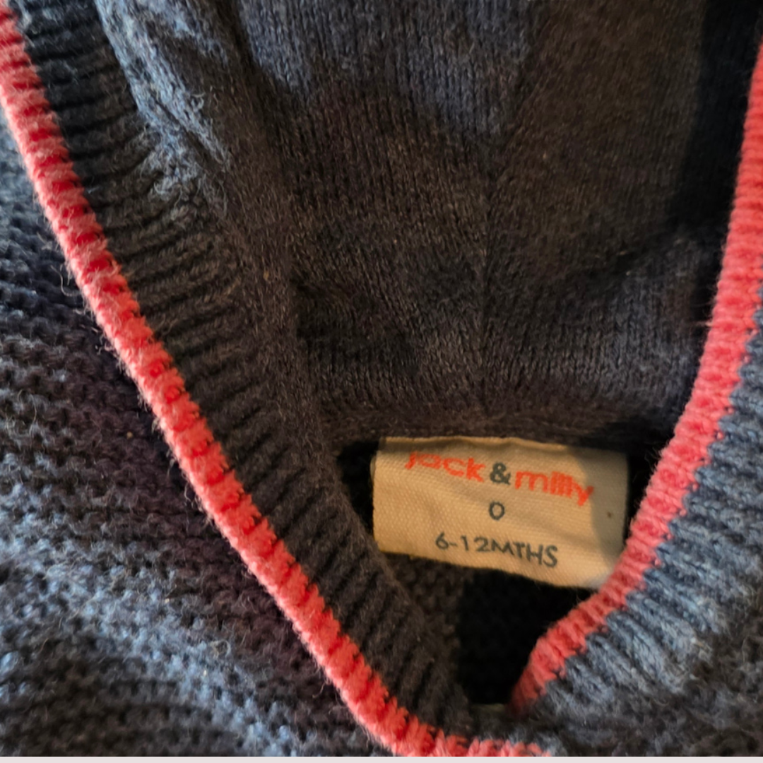 Jack & Milly Cardigan 6-12m