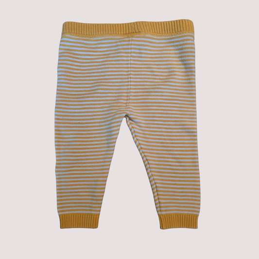 Sprout Knit Yellow Pants 6-12m