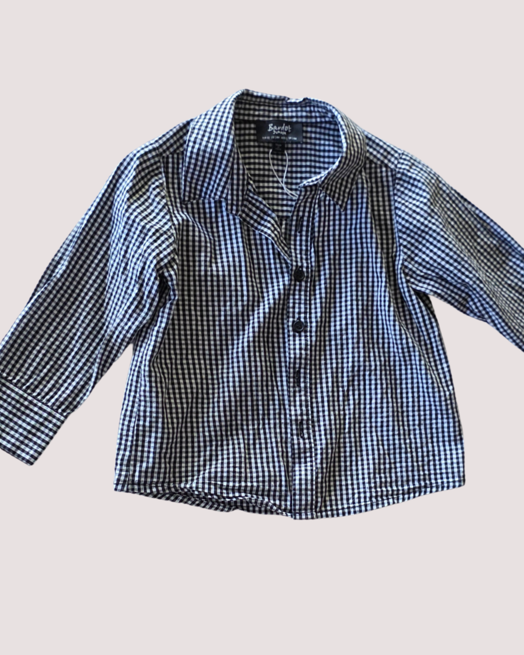 Bardot Checkered Shirt 2Y