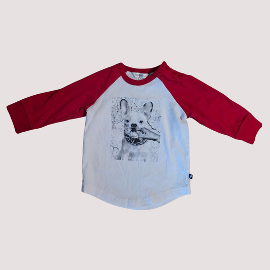 Fox & Finch Baseball Tee 9-12m