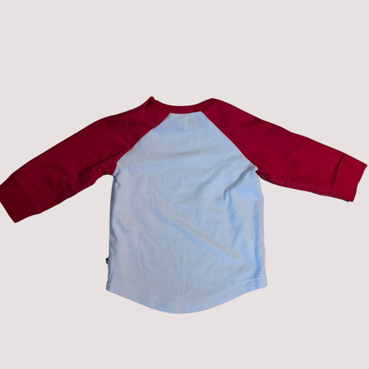 Fox & Finch Baseball Tee 9-12m