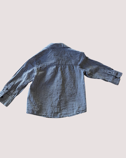 Bardot Checkered Shirt 2Y