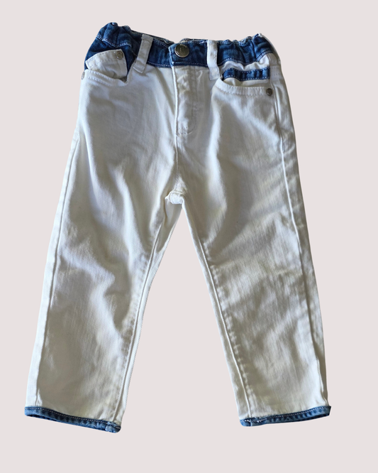 Emporio Armani White Denim Jeans 12m