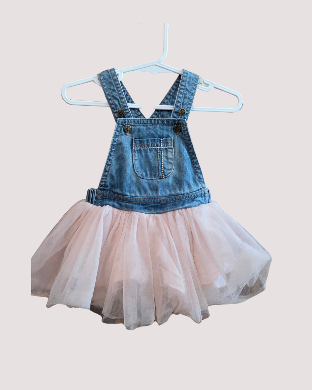 Fox&Finch Tutu Denim Dress 6-12m