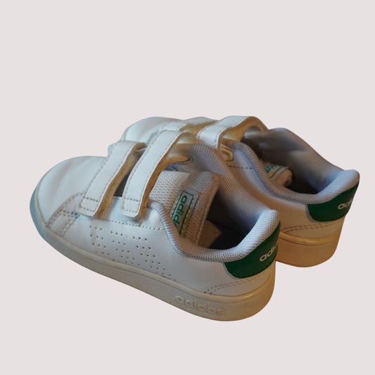 Adidas White/Green Shoes  US7