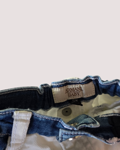 Emporio Armani White Denim Jeans 12m