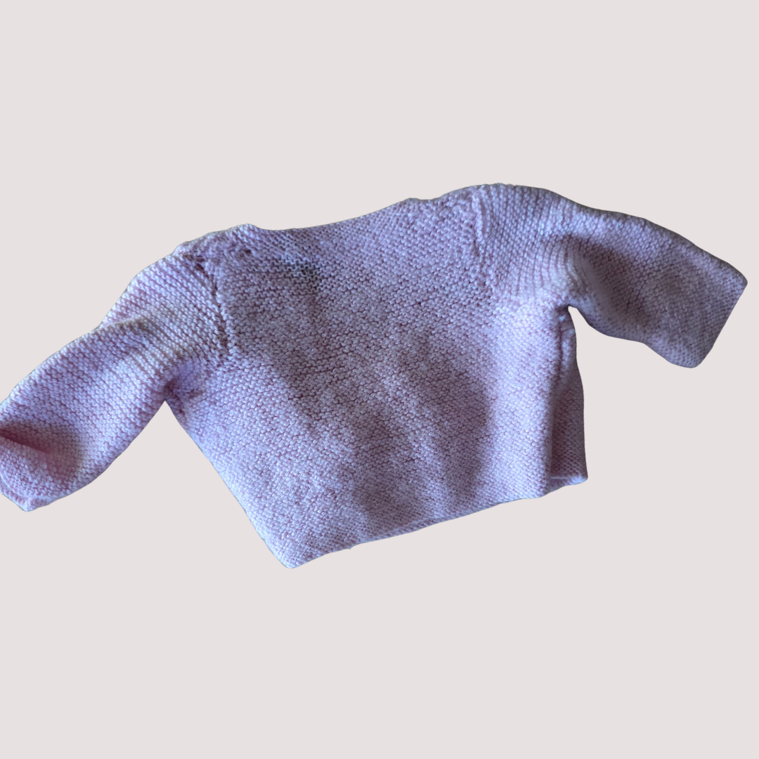 Handmade Cardigan 6-12m