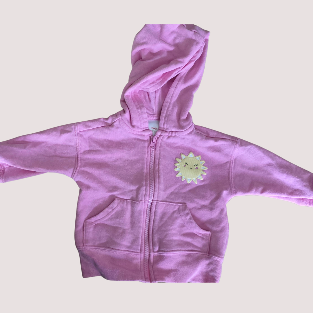 Mango Mini Pink Hoodie 1Y