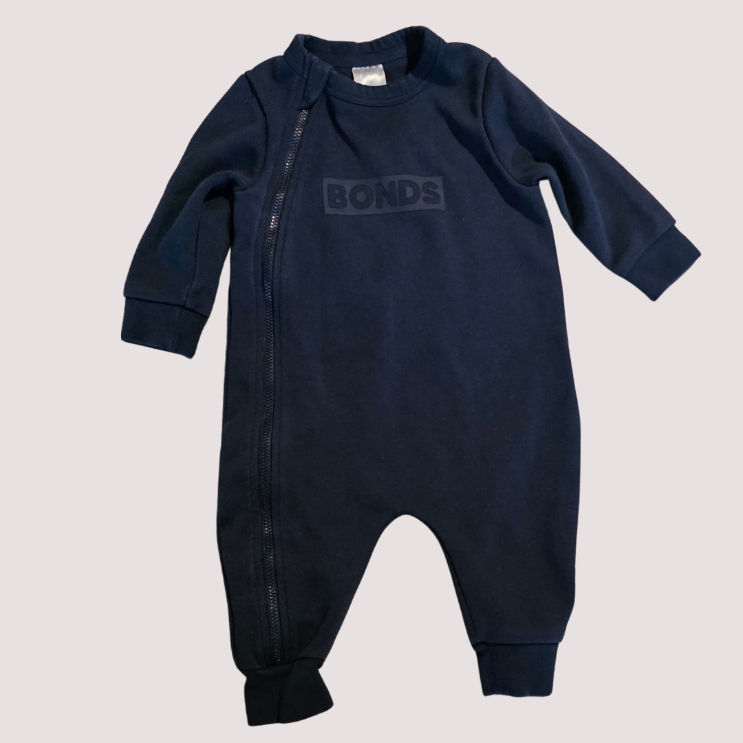 Bonds Tech Sweats Zip Wondersuit 3-6m