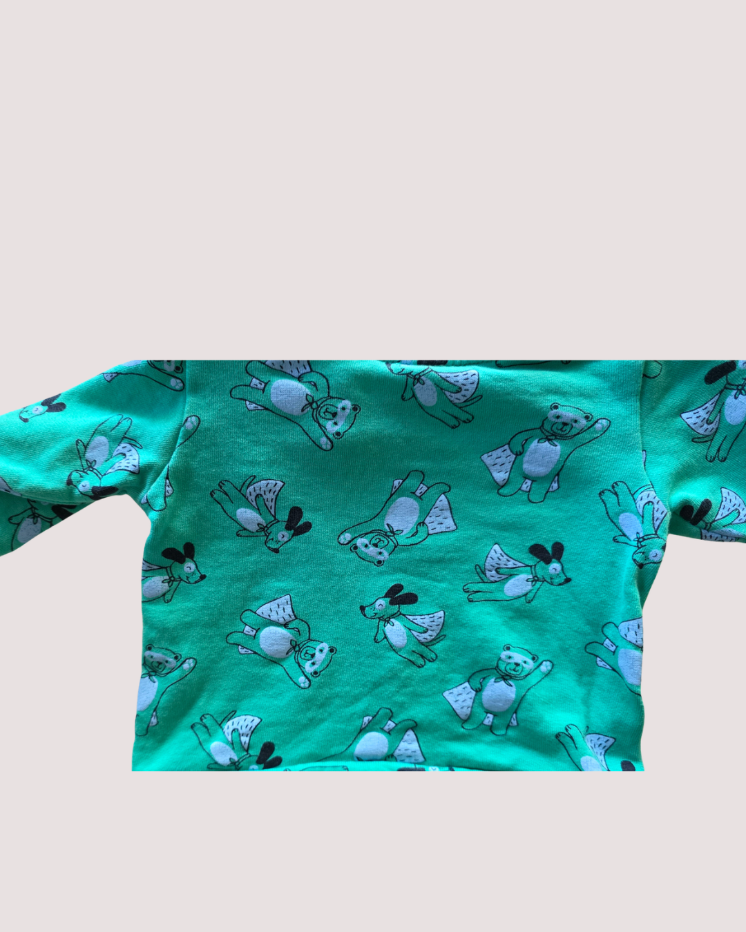 Sprout Superhero Dog Print Jumper 3-6m