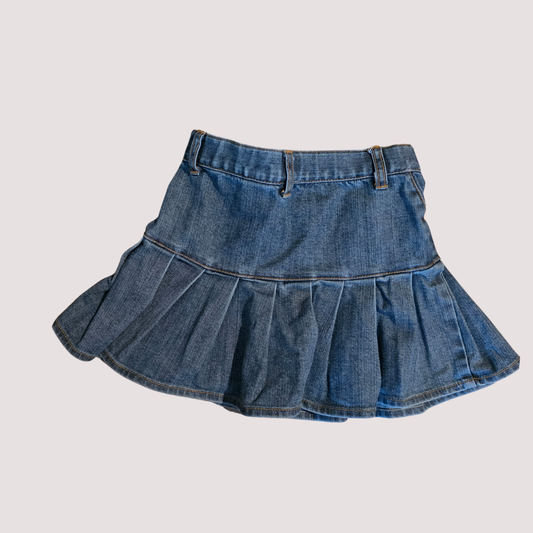 Baby Gap Denim Pleated Skirt 2Y