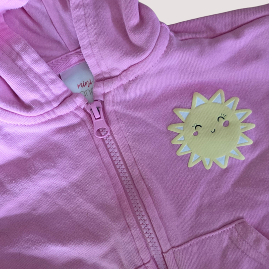 Mango Mini Pink Hoodie 1Y