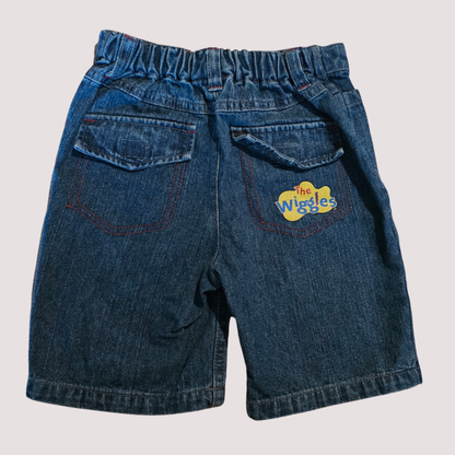 The Wiggles denim cargo shorts Y2k Size 2 Y