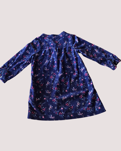Milkshake Floral Corduroy Dress 4Y
