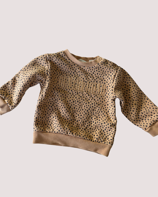 Country Road Leopard Print Jumper 3-6m