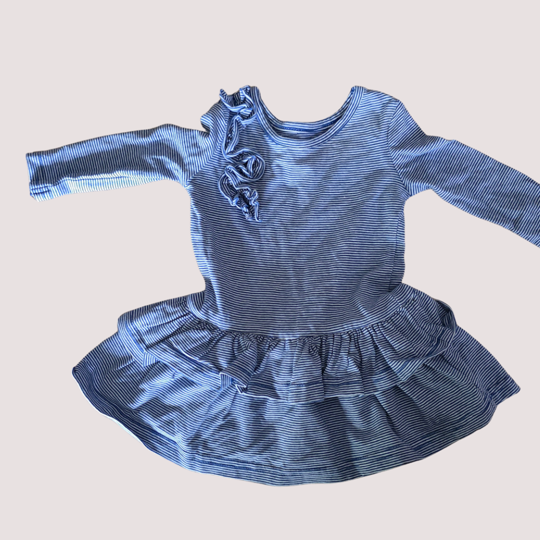 Cotton On Stripe Dress 0-3m