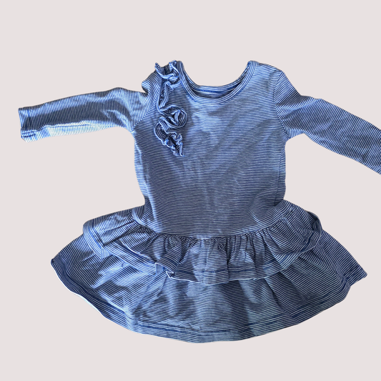 Cotton On Stripe Dress 0-3m