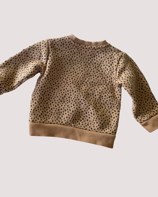 Country Road Leopard Print Jumper 3-6m