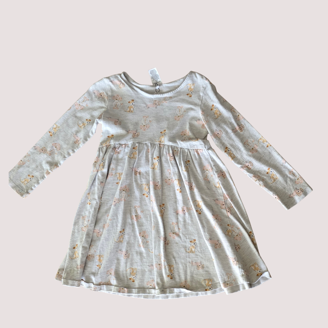 Target Dog Print Dress 4Y