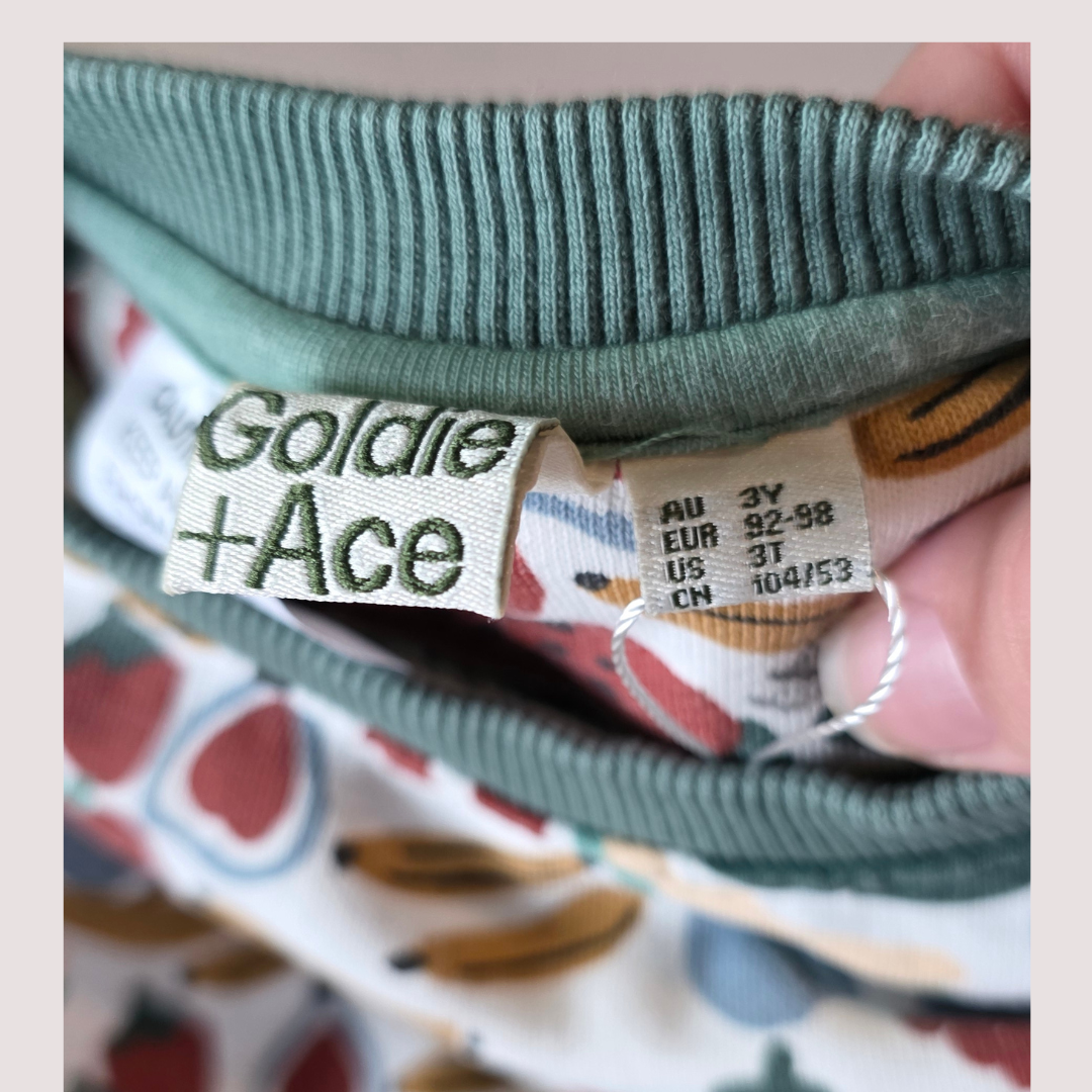 Goldie + Ace Fruit Jumper 3Y