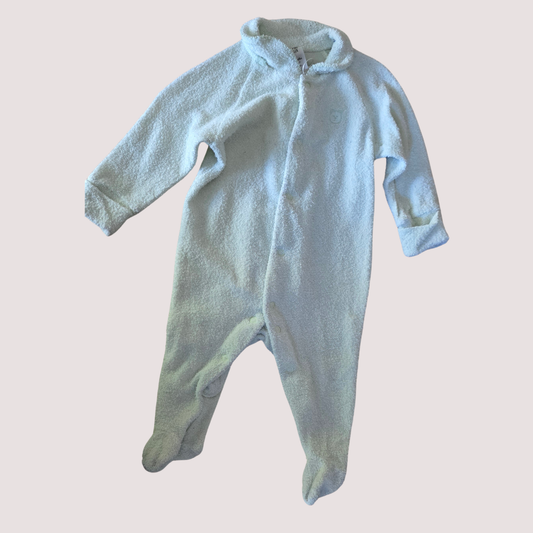 Target Terry Towel Pale Green Onesie 3-6m
