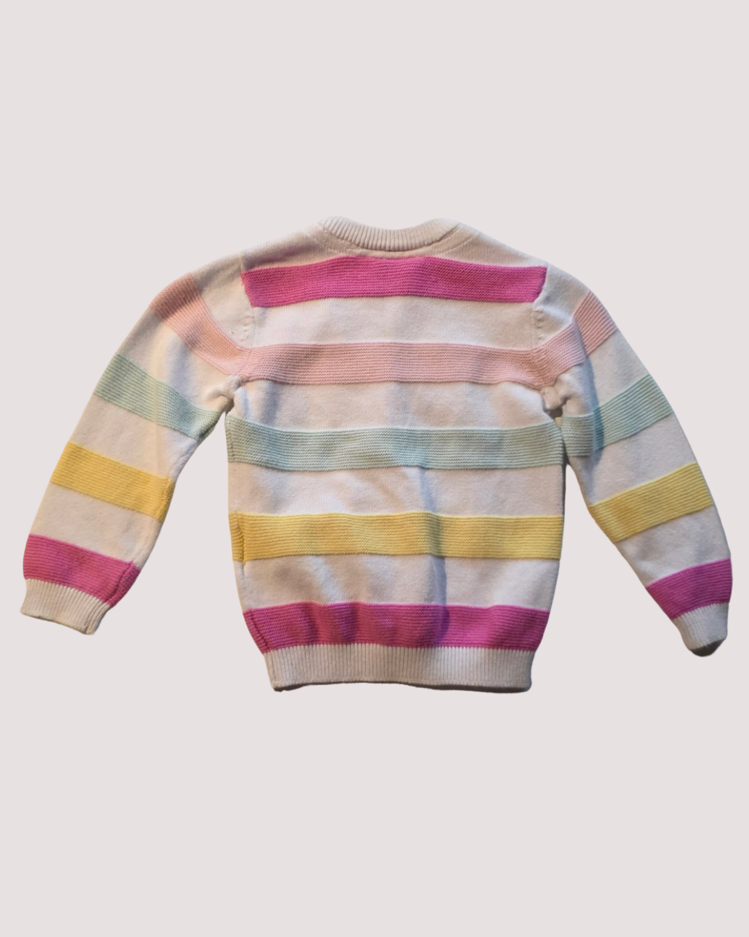 Baby Way Knit Strip Cardigan 6-9m