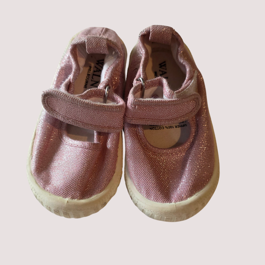 Walnut Melbourne Glitter Mary Janes