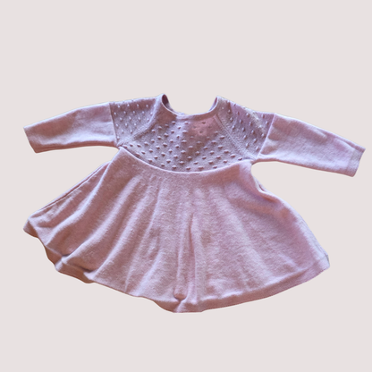 Origami Pink Dress 3-6months