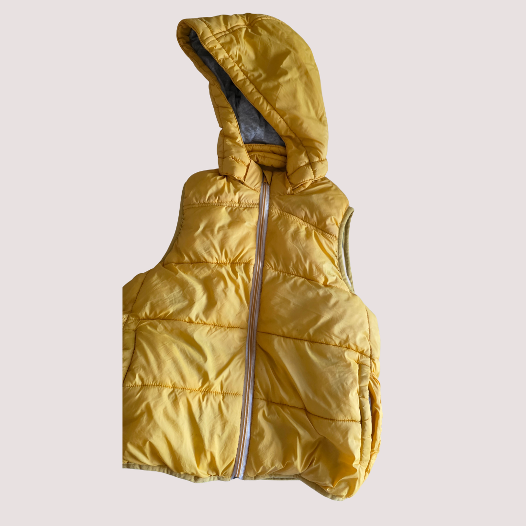 Seed Heritage Puffer Hood Vest 6Y