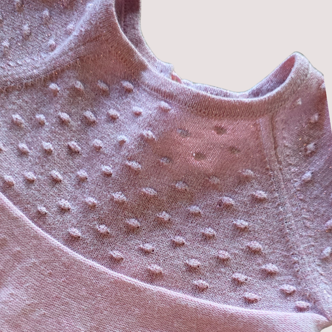 Origami Pink Dress 3-6months