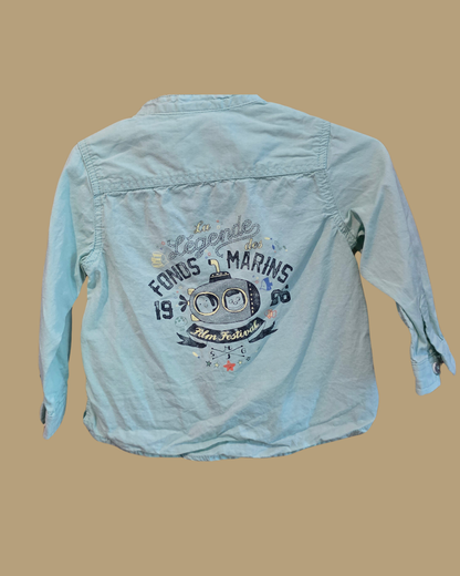 Sergeant Major Button Shirt 18-24m