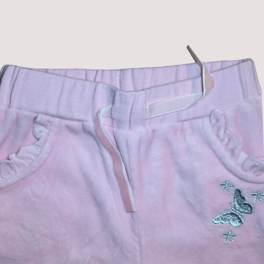 Tiny Little Wonders Velour Pants 3-6m