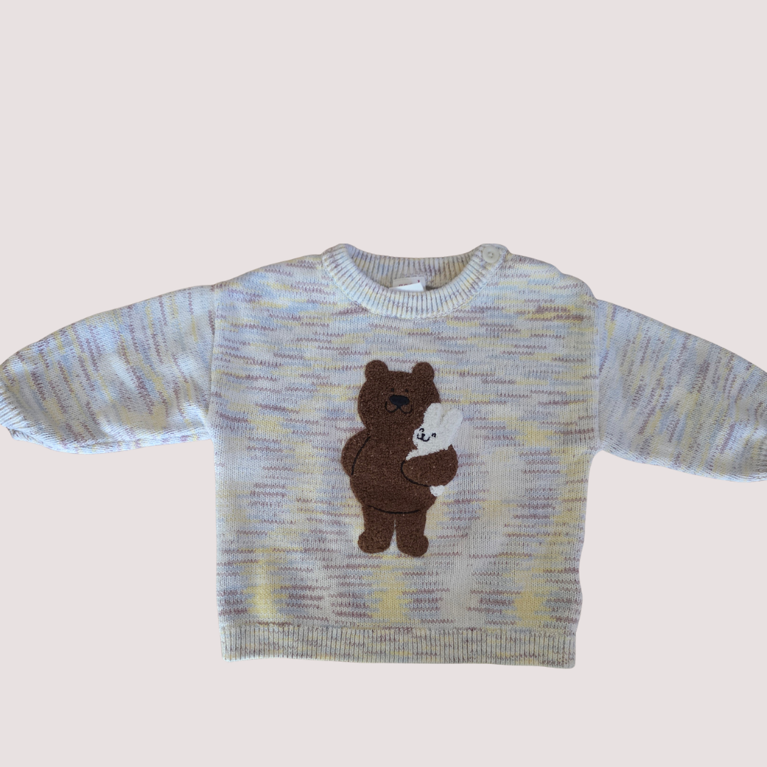 Seed Heritage Bear Jumper 3-6m