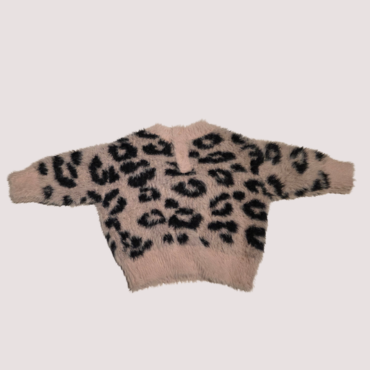 Leopard Furry Jumper