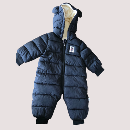 Bear Puffer Romper 6-12m