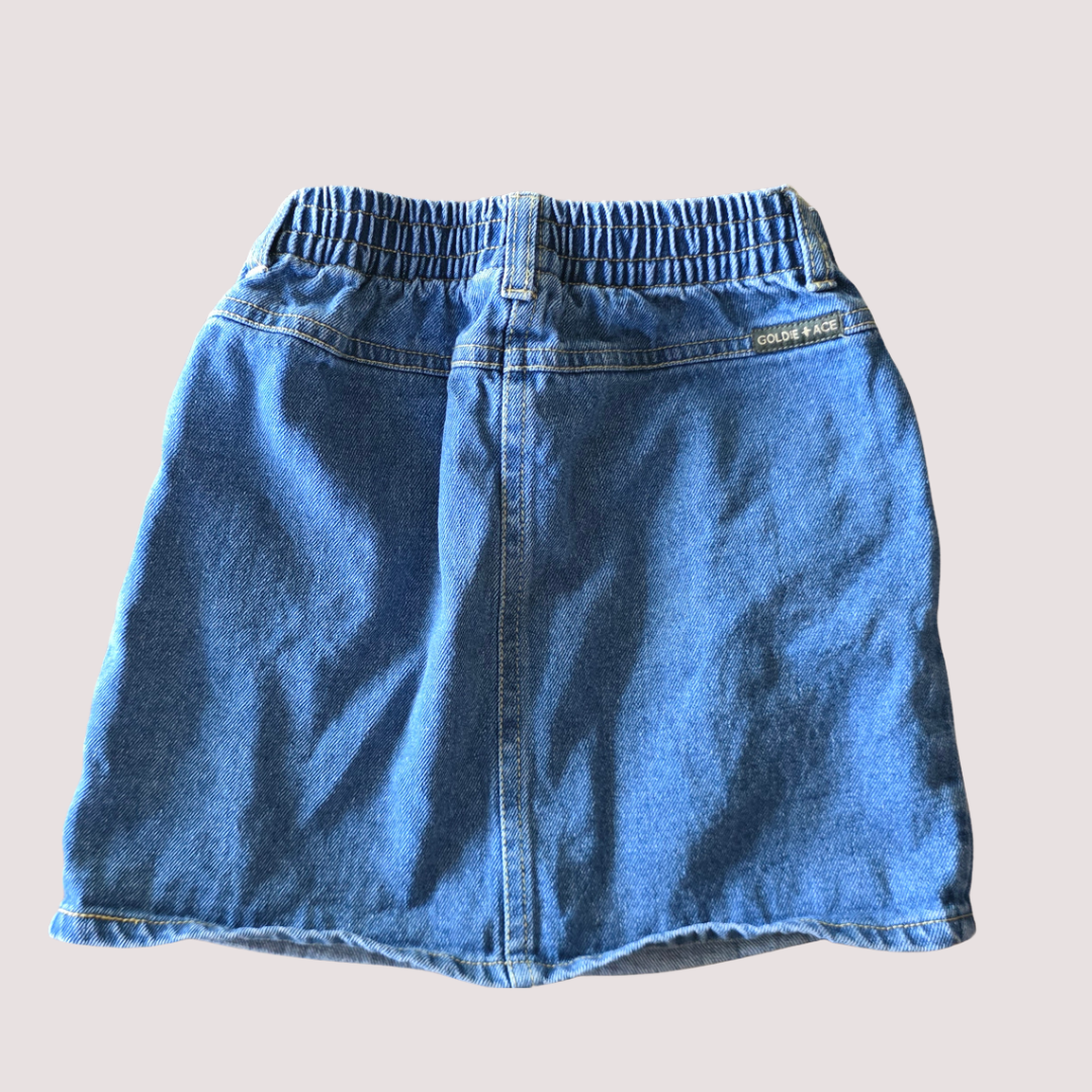 Goldie + Ace Denim Skirt 4Y