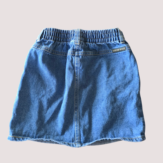 Goldie + Ace Denim Skirt 4Y