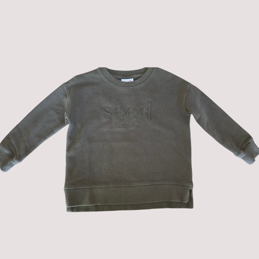 Seed Heritage Khaki Jumper 3Y