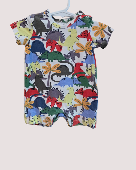 Cotton On Dinosaur romper 0-3m