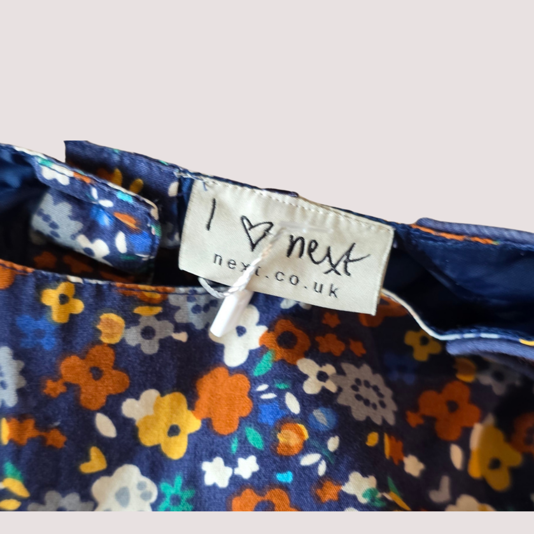 NEXT floral dress 3-4Y