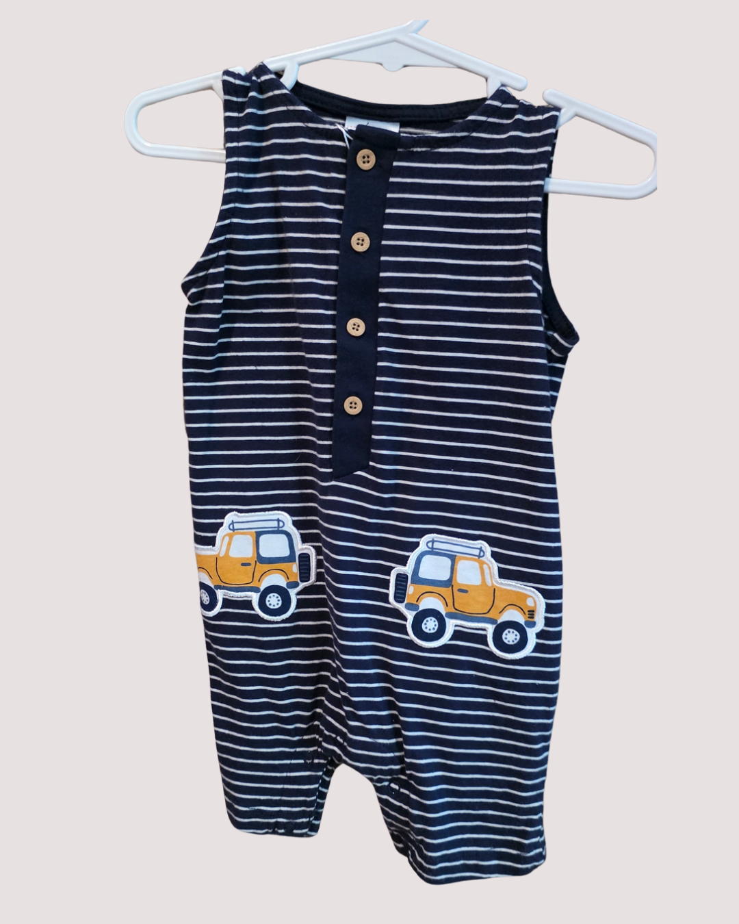 Sprout Car Romper 6-12m