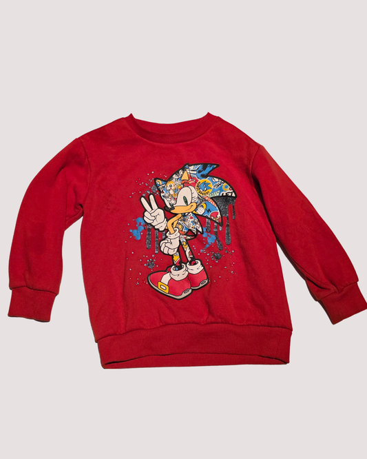Sonic Red Jumper 4Y